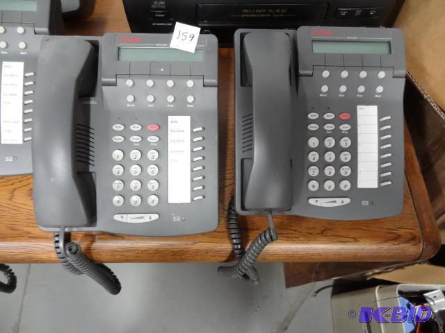 6 Avaya office phones. 6408D...