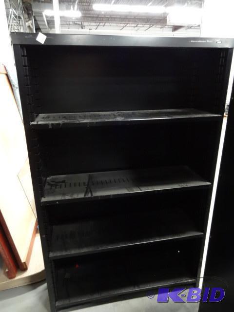 38 x 12 x60 metal book shelf...