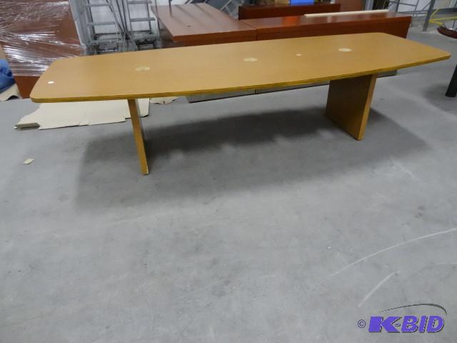 Large laminate conference table. 12...