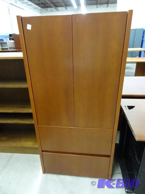 2 door laminate cabinet with latera...