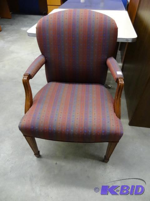 Wood framed side chair....