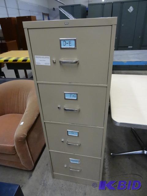 18&quot metal 4 drawer file cabine...