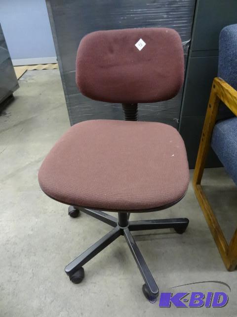 Office chair on wheels....