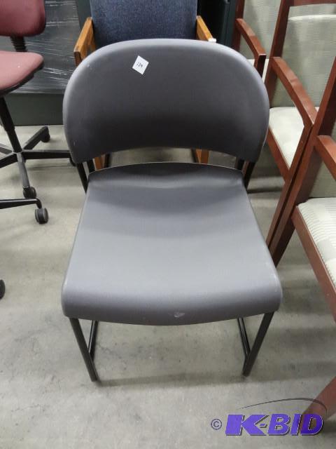 Metal framed chair...
