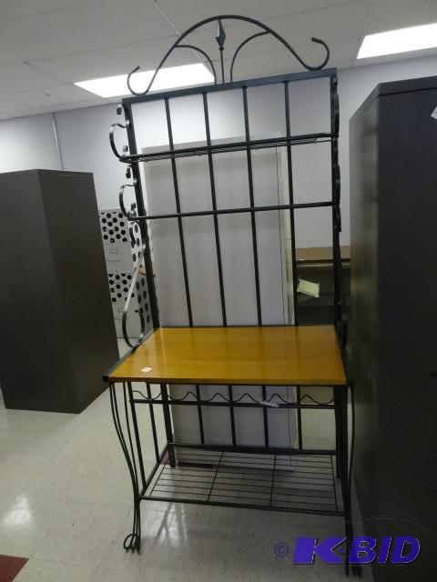 Kitchen breakfast shelf unit. Metal...