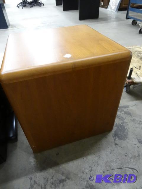 24 x 24 x 24 wood end table...