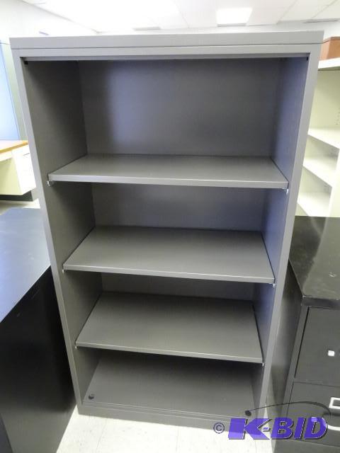 30 x 15 x 56 metal book shelf...