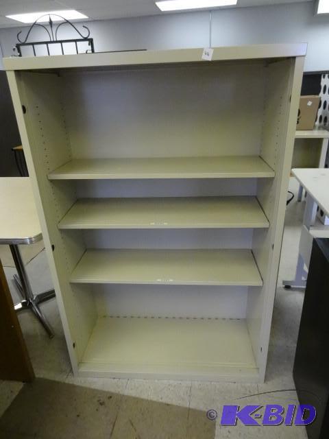 Metal book shelf. 36 x 15 x 55...