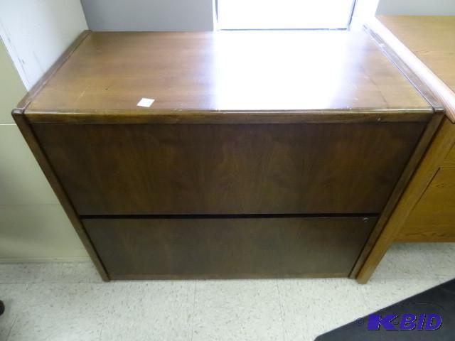 36&quot wood 2 drawer lateral file...