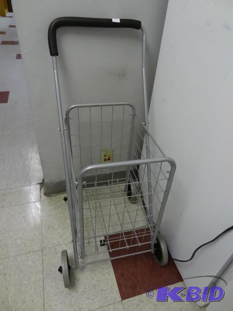 Fold up shopping cart...
