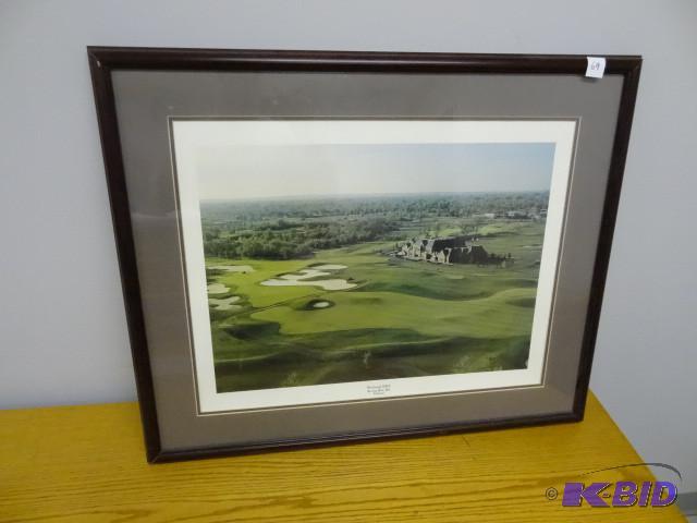Edinborough USA framed picture. 32 ...