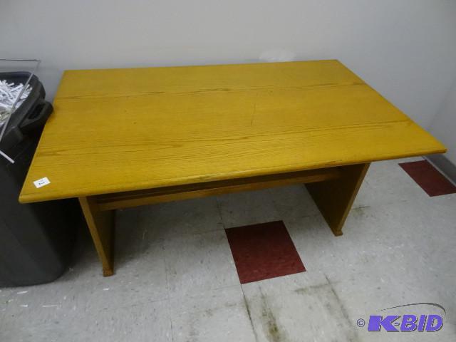 48 x 29 x 27 wood desk...