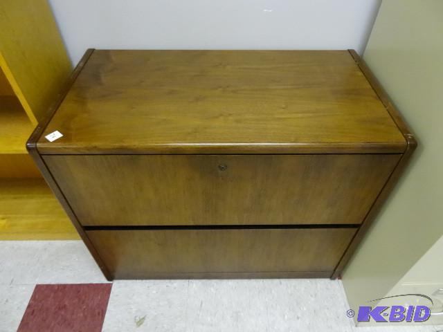 37&quot wood 2 drawer lateral file...