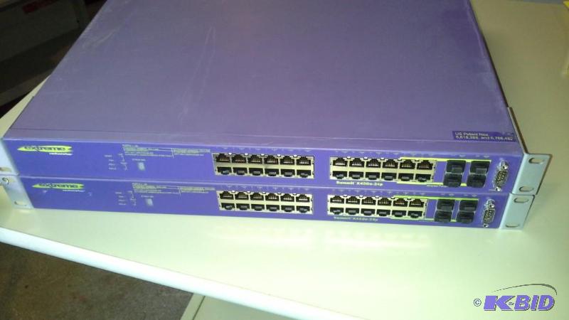 lot 106 image: 2 Summit Extreme Networks