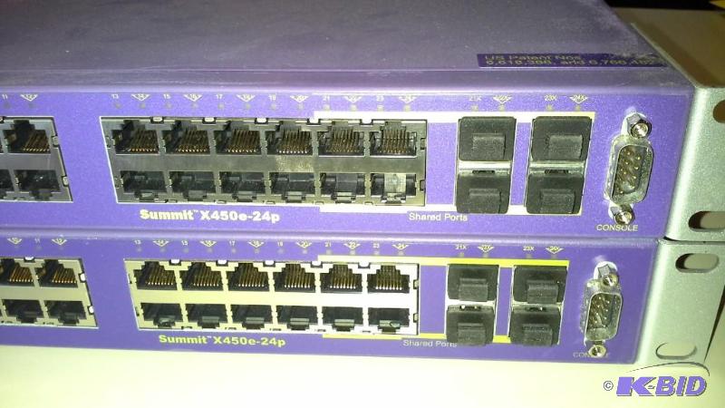 lot 110 image: 2 Summit Extreme Networks