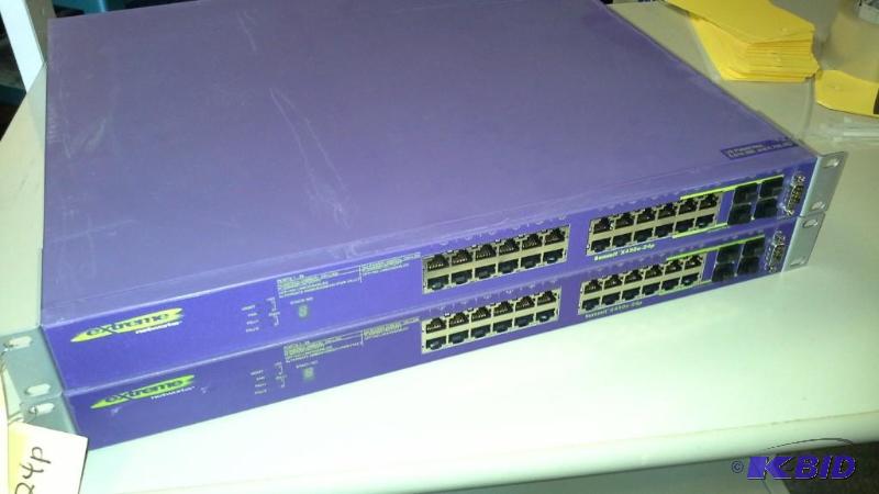 lot 112 image: 2 Summit Extreme Networks