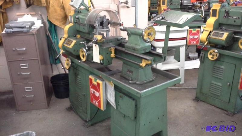 lot 12 image: Clausing Metal Working Lathe