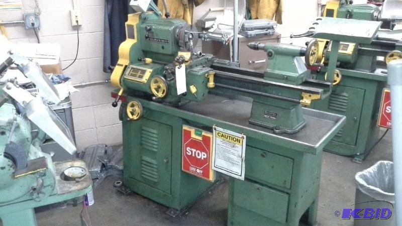 lot 13 image: Clausing Metal Working Lathe