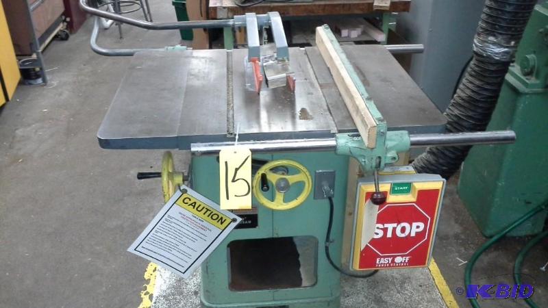 lot 15 image: Delta  Rockwell 10 Unisaw