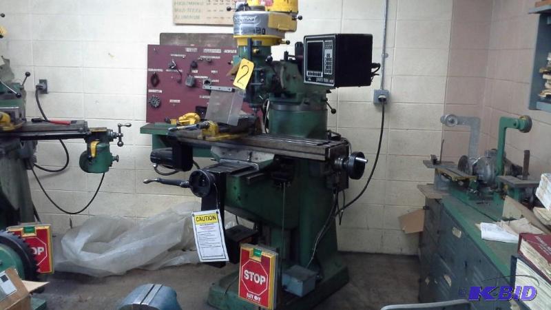 lot 2 image: Bridgeport Mill With Proto Trak Mx2