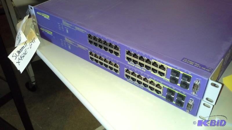 lot 94 image: 2 Summit Extreme Networks