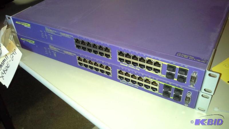 lot 95 image: 2 Summit Extreme Networks