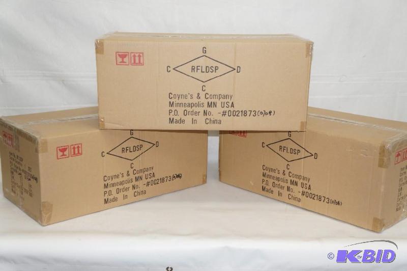 lot 31 image: New, Still in Box Acrylic Countertop Displays (Set of 3)