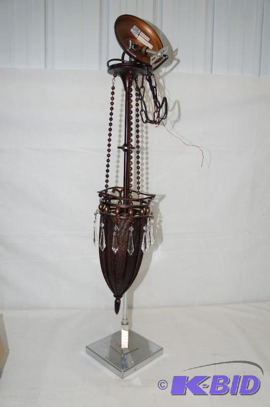 lot 65 image: Crystal Pendant Light