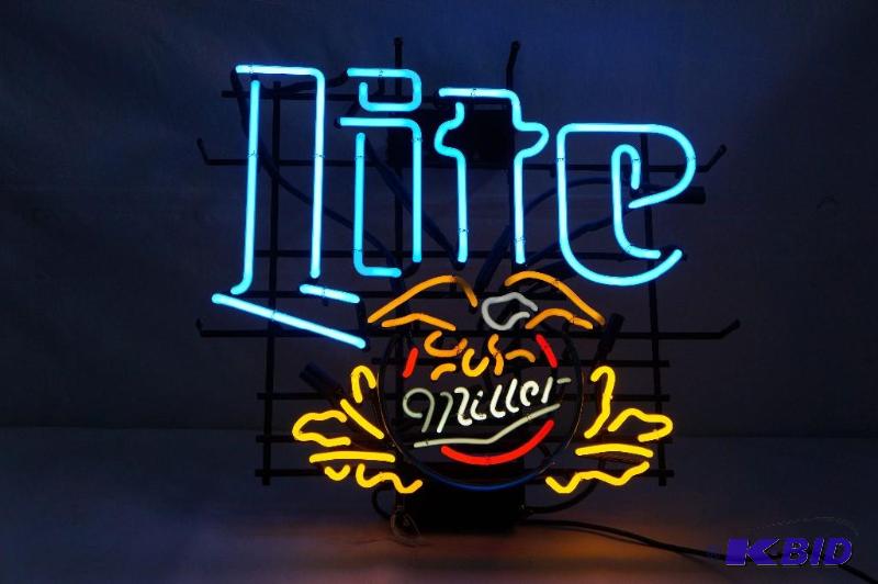 lot 84 image: Miller Lite Neon Sign