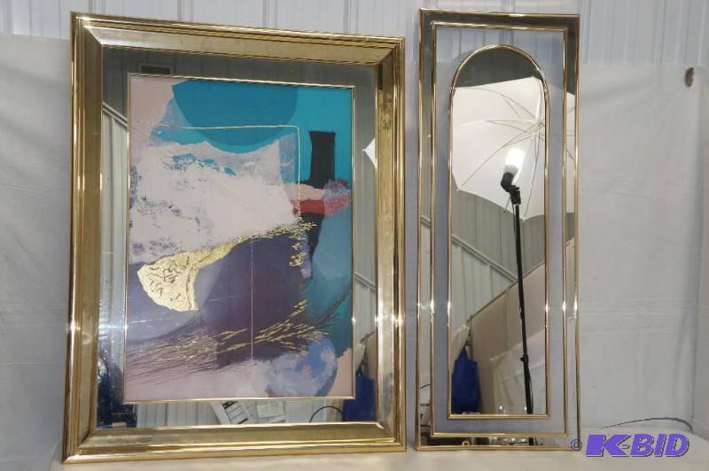 lot 87 image: Mirror and Painting