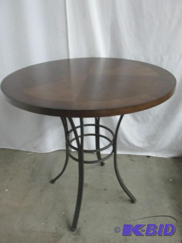 lot 17 image: Aurora Gathering-Height Dining Table