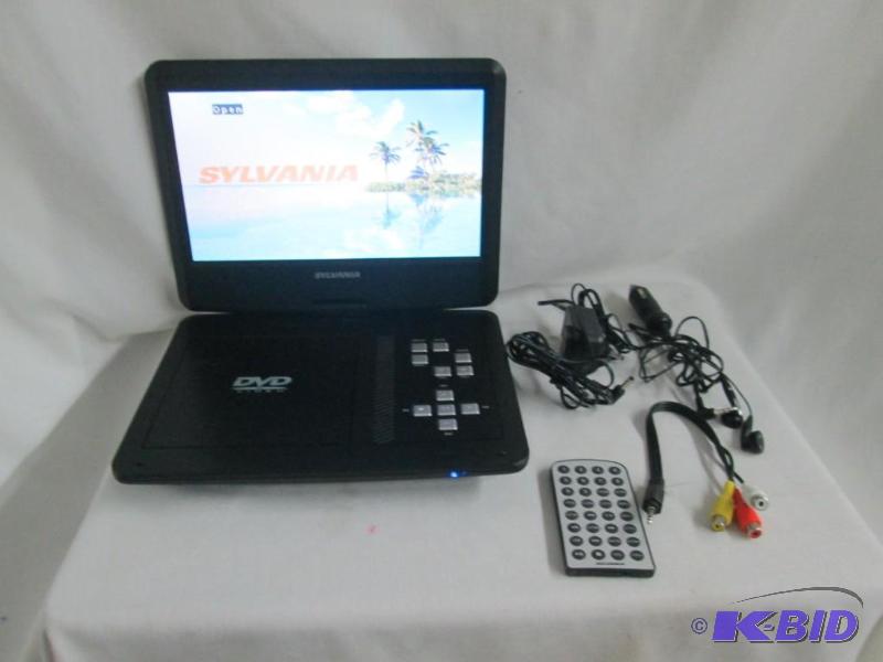 lot 35 image: Sylvania 10 Portable DVD Player