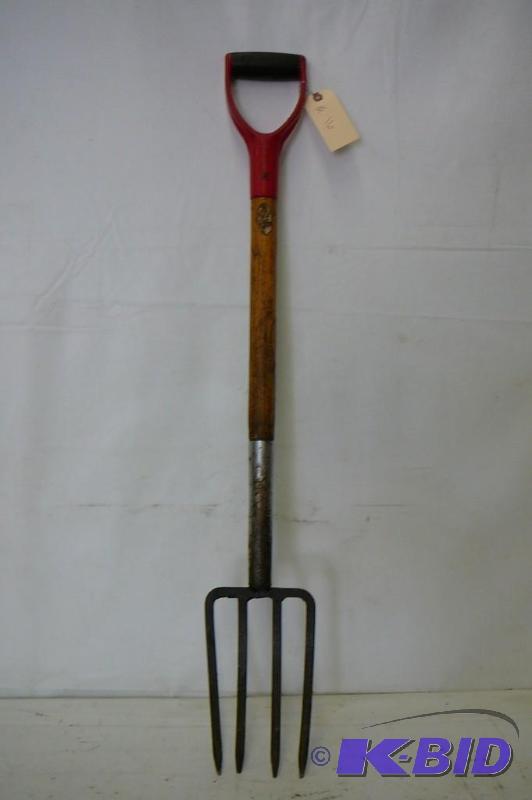 lot 16 image: Potato fork Sold &quotas is",...