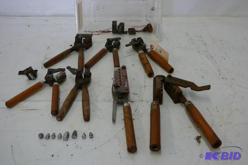 lot 21 image: Bullet mold makers Sold &quotas is...