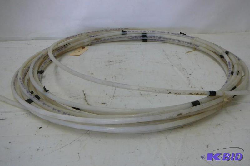 lot 24 image: Roll of flexpex 38 inch tubing Sol...