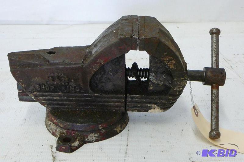 lot 27 image: Shop King bench vice Sold &quotas ...