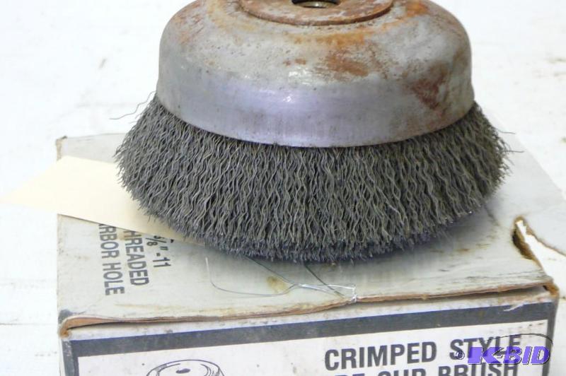 lot 30 image: 6" cup brush Sold &quotas is&...