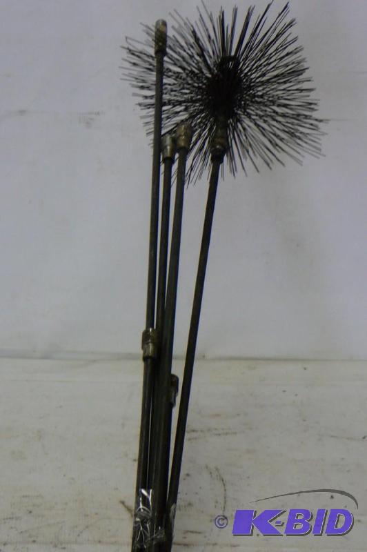 lot 35 image: Chimney sweep with extensions Sold ...