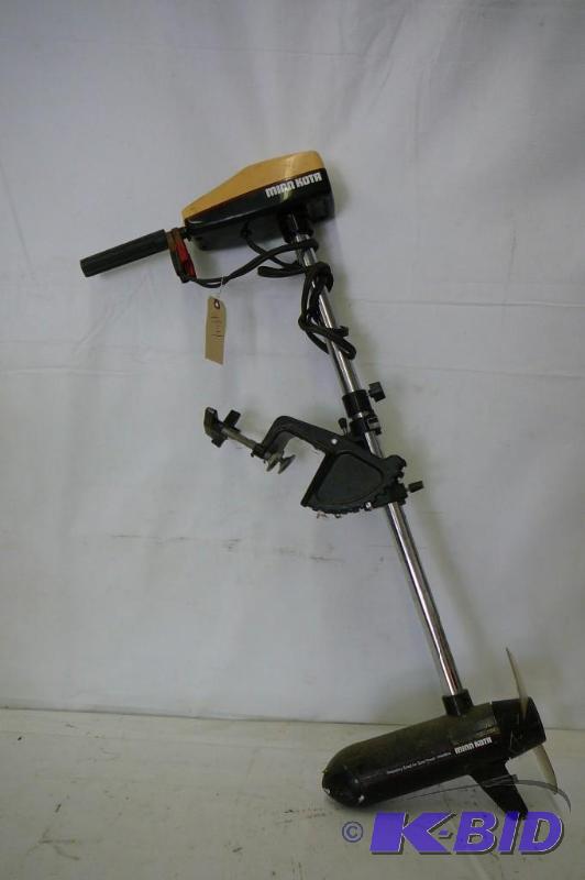 lot 4 image: Minn Kota&nbspelectric trolling mo...
