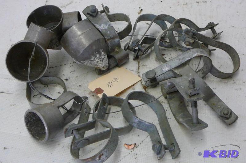 lot 40 image: Chain link fence hardware Sold &quo...