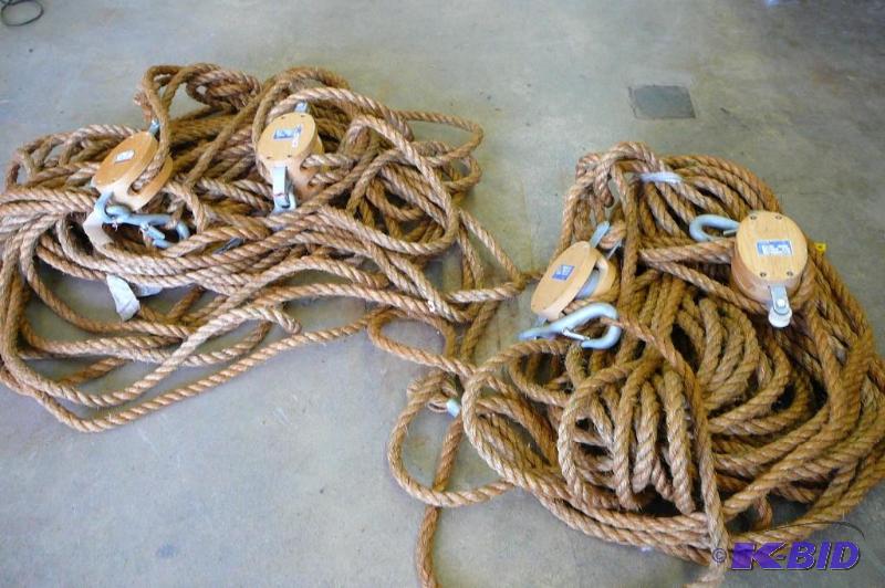 lot 47 image: 4 Campbell&nbspBlock & Tackle&...