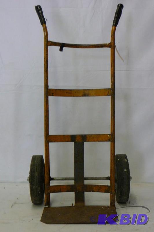 lot 8 image: 2 wheel cart Sold &quotas is"...