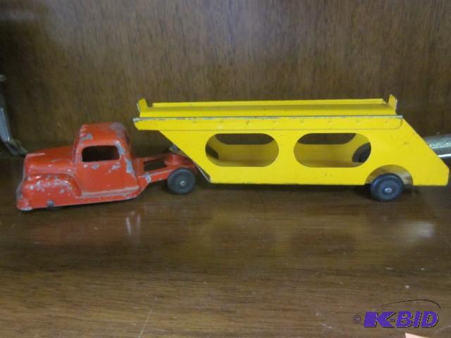 10 inch vintage Tootsie Toy truck a...