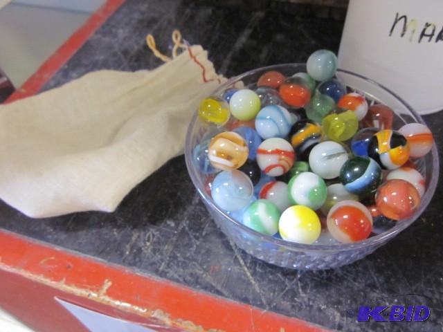 Lot of vintage marbles....