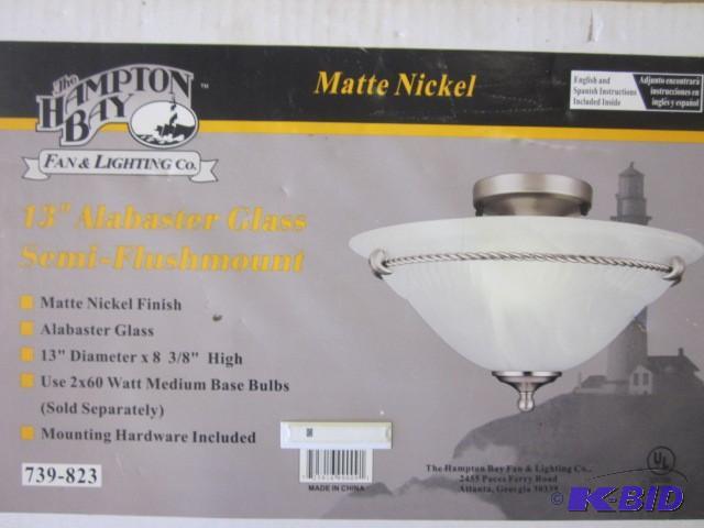 (1) Hampton Bay new in box 13 inch ...