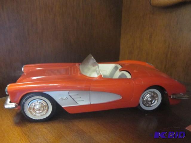 Unmarked 7 inch plastic 1958 Chevro...