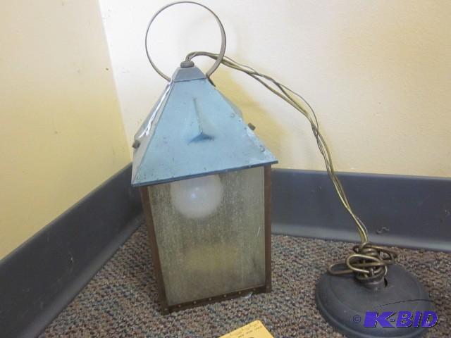 Outdoor hanging copper and brass ha...
