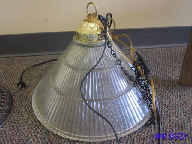 Hanging ceiling light, has been mod...