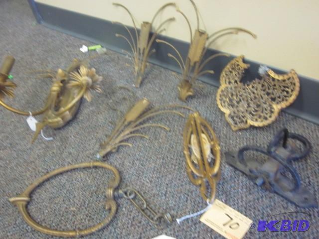 Large lot of antique and art deco m...