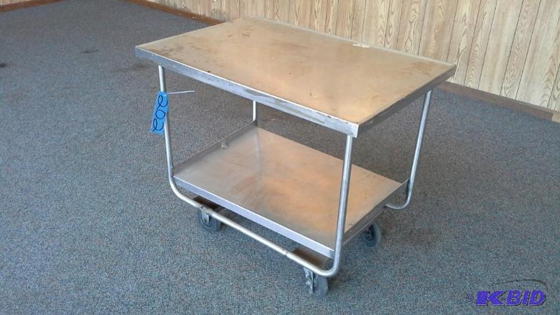 Stainless steel cart